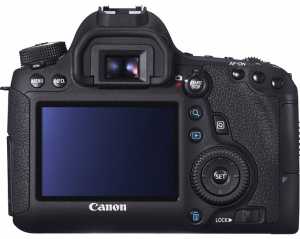 Canon 6D back controls similar to the 60D